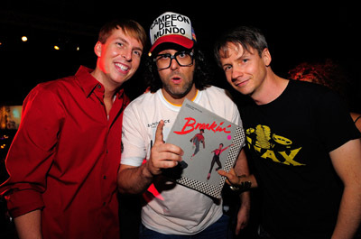 Judah Friedlander, John Cameron Mitchell and Jack McBrayer