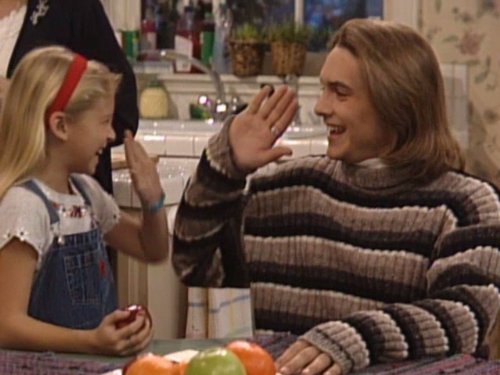 Still of Will Friedle and Lindsay Ridgeway in Boy Meets World (1993)