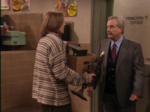Still of William Daniels and Will Friedle in Boy Meets World (1993)