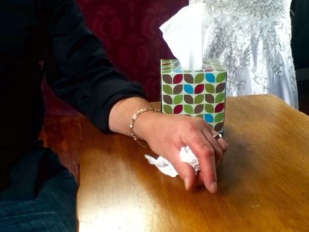 YES!!! I was a hand model for Kleenex