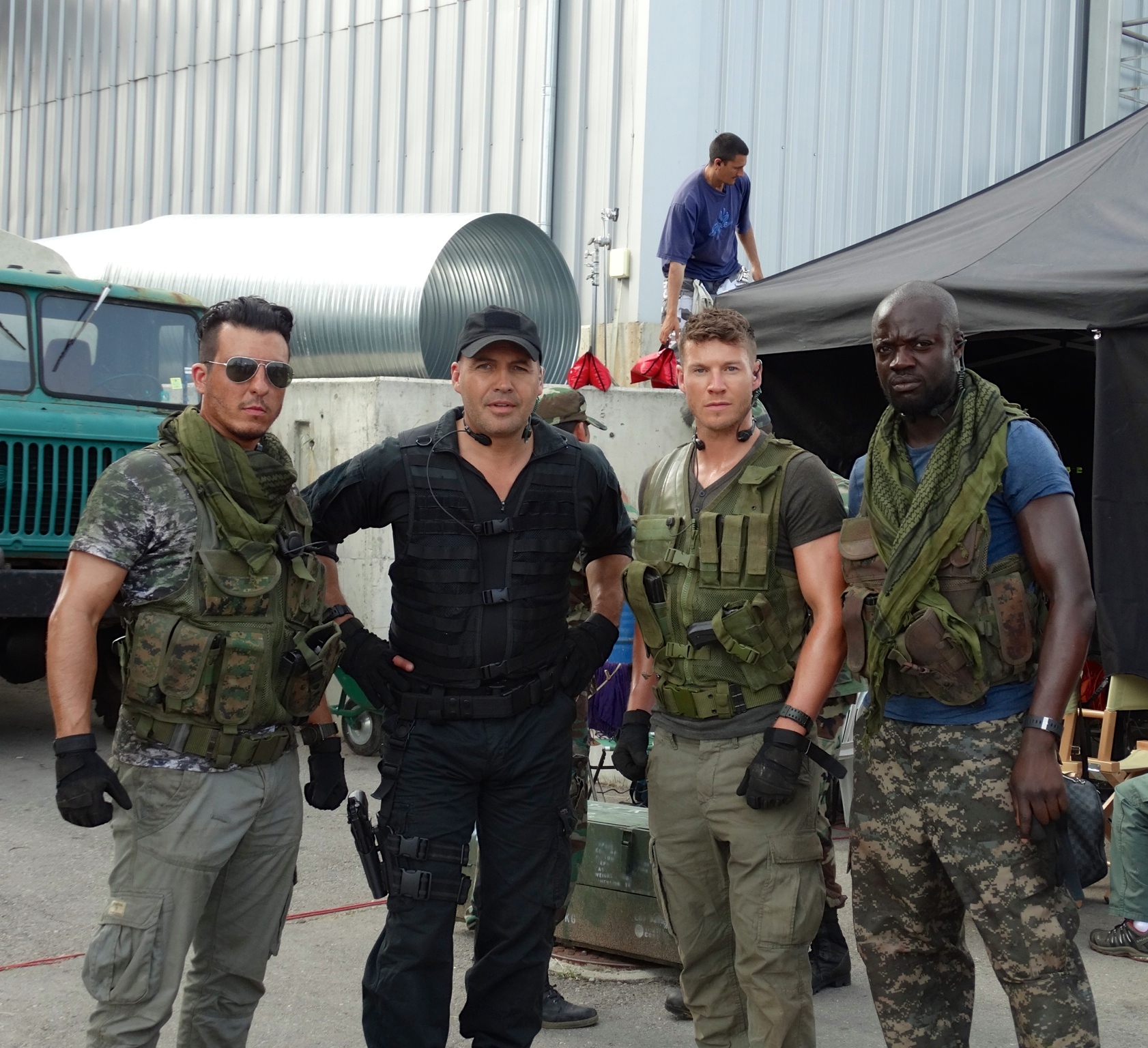 Billy Zane,Chad Collins,Enoch Frost & nick gomez in Sniper 6.