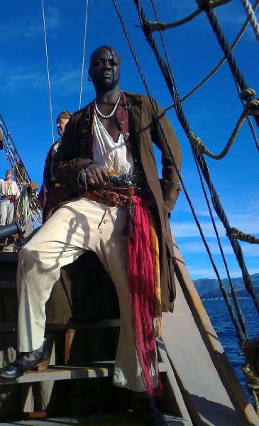 Enoch Frost as pirate Wilko.