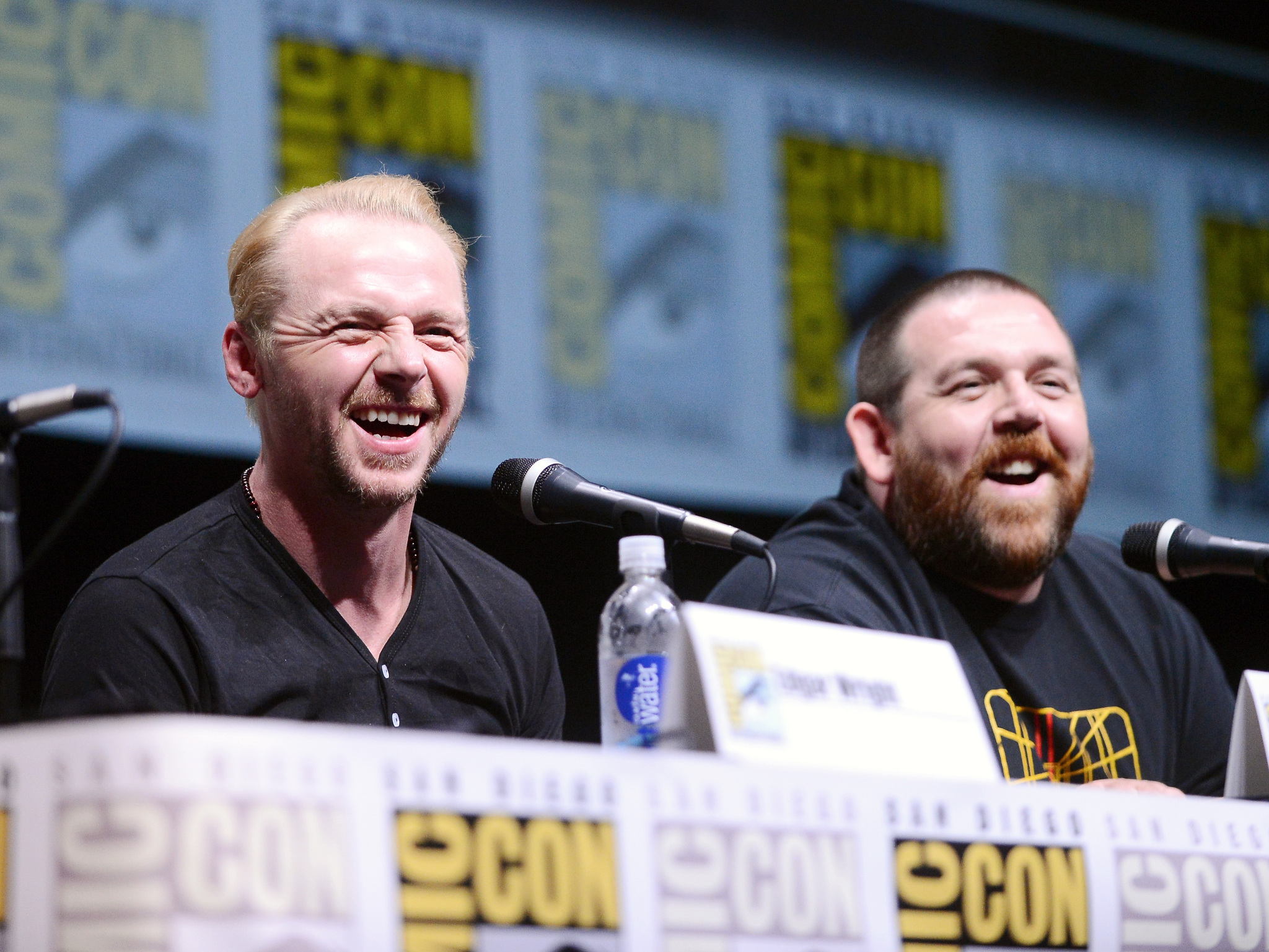 Nick Frost and Simon Pegg at event of The World's End (2013)