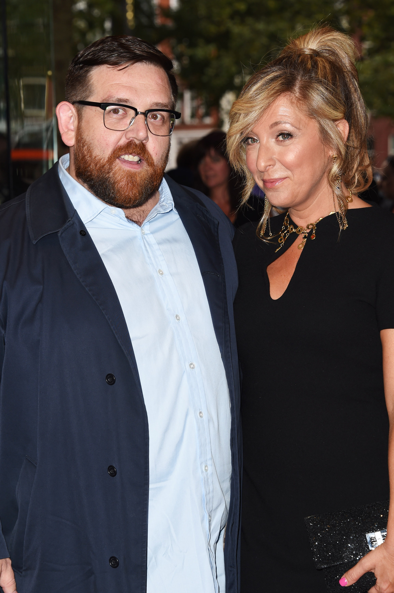 Nick Frost and Tracy Ann Oberman at event of Kaip Hektoras laimes ieskojo (2014)