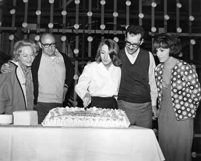 Gina Lollobrigida, Sylviane Fuchs and Leo Fuchs circa 1960s