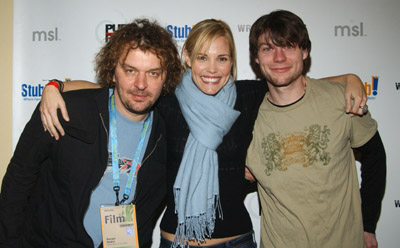 Leslie Bibb, Patrick Fugit and Goran Dukic at event of Wristcutters: A Love Story (2006)