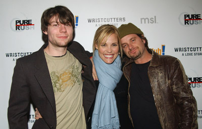 Leslie Bibb, Patrick Fugit and Shea Whigham at event of Wristcutters: A Love Story (2006)