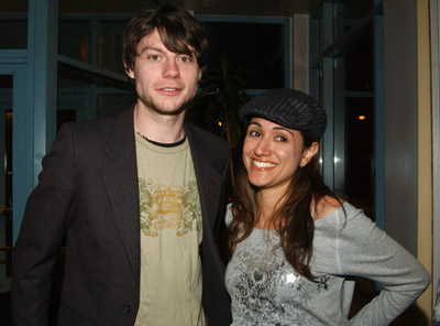 Patrick Fugit and Sheri Davani at event of Wristcutters: A Love Story (2006)
