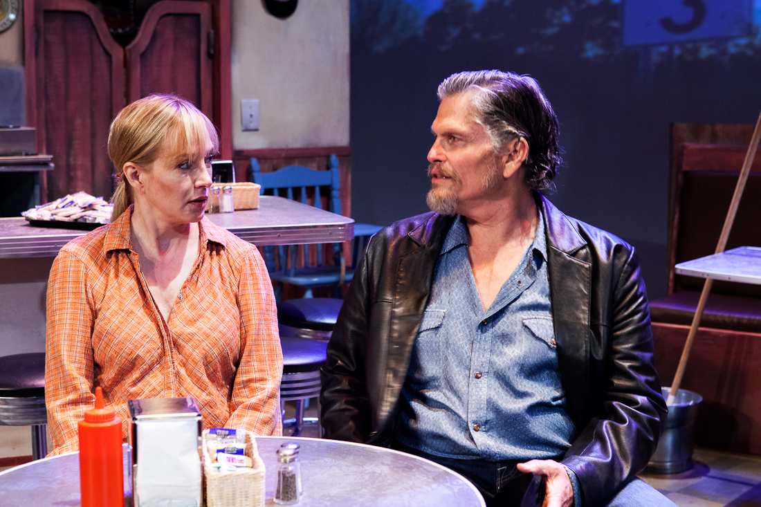 Holly Fulger and Jeff Kober in Mark Roberts' 