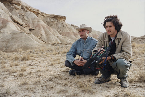 Keith Fulton and Louis Pepe in Lost in La Mancha (2002)