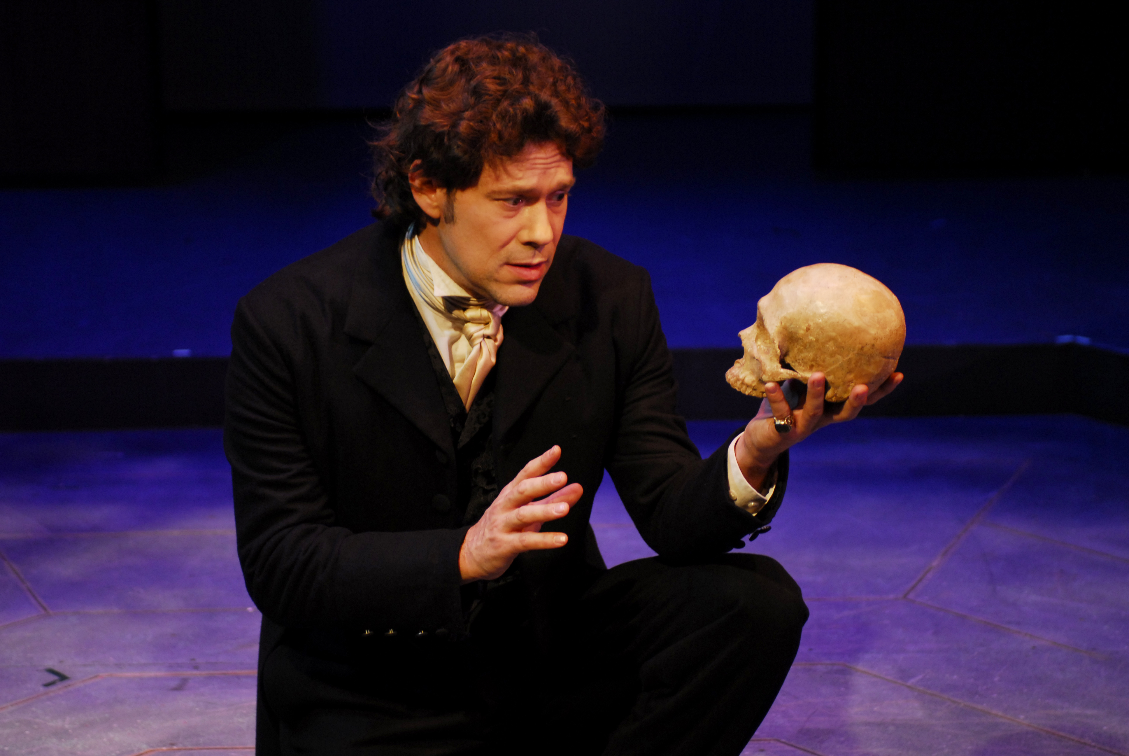 Joseph Fuqua as Hamlet at RTC