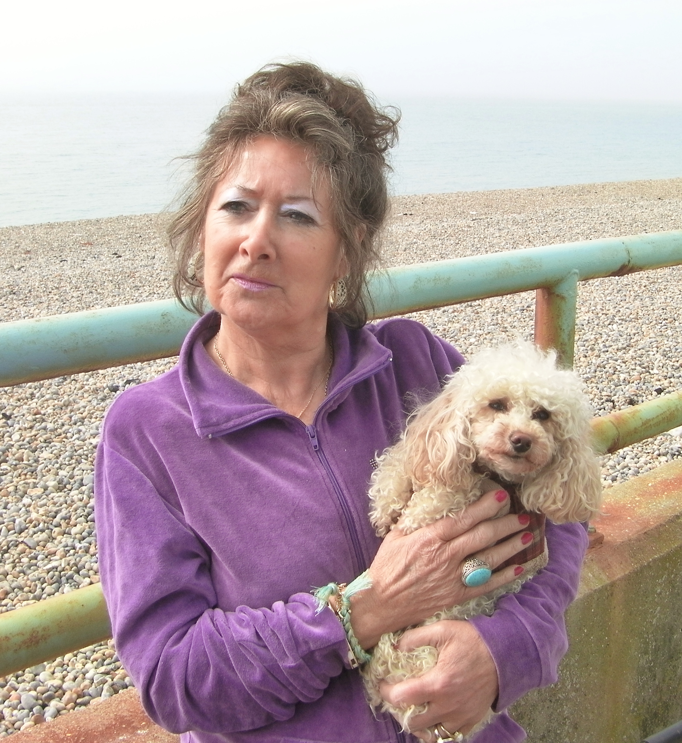 Chrissie Furness playing 'Brighton Landlady' in new BBC series CUFFS scheduled to show Autumn 2015