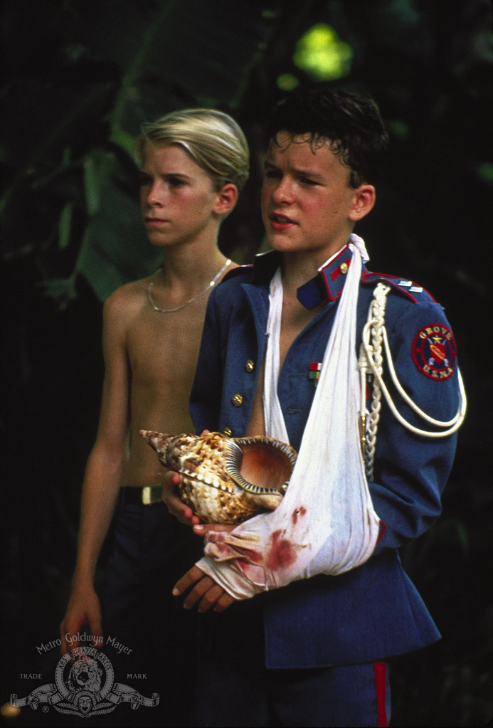 Still of Balthazar Getty and Chris Furrh in Lord of the Flies (1990)
