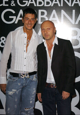Domenico Dolce and Stefano Gabana