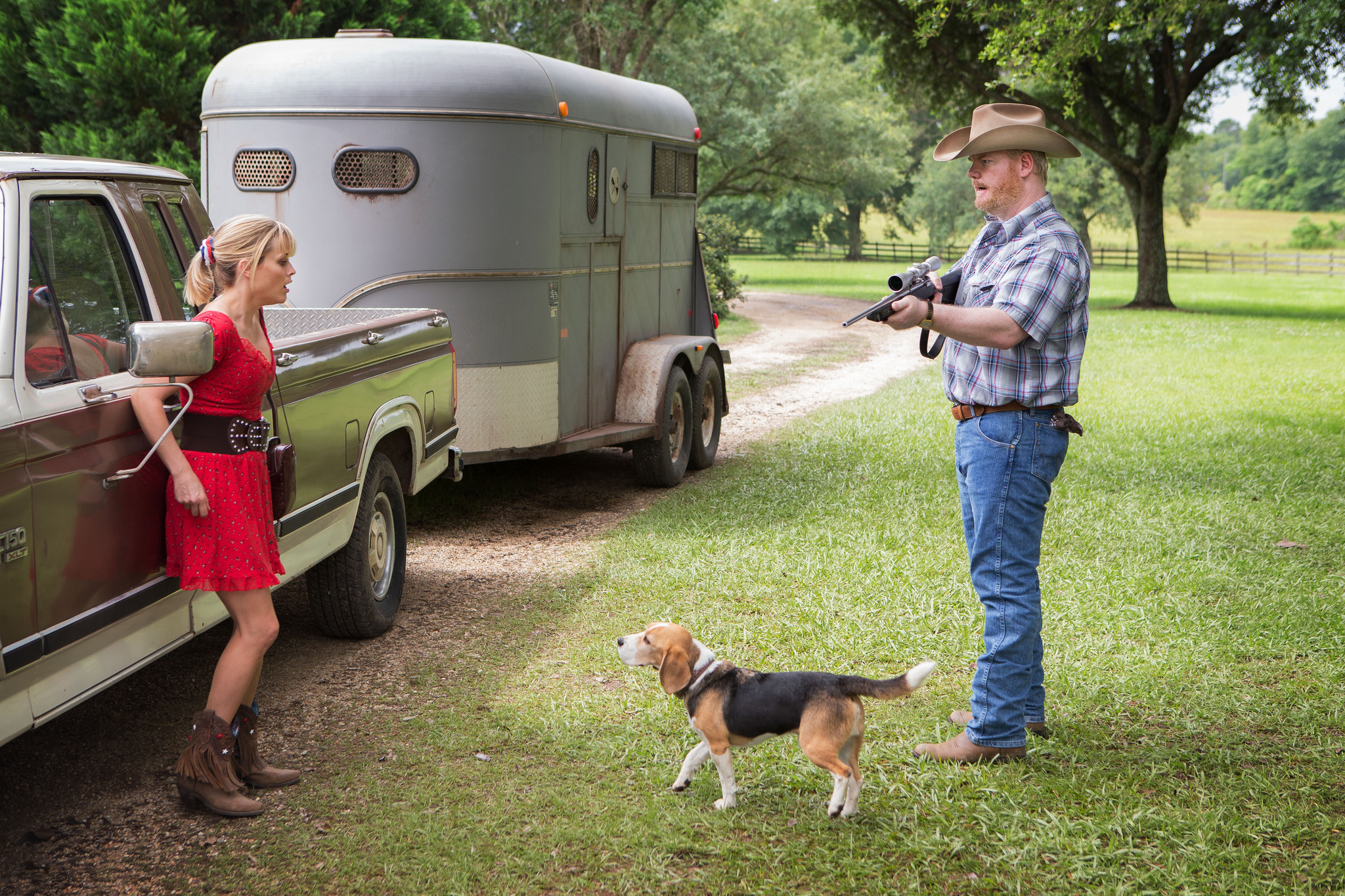 Still of Reese Witherspoon and Jim Gaffigan in Karstos gaudynes (2015)