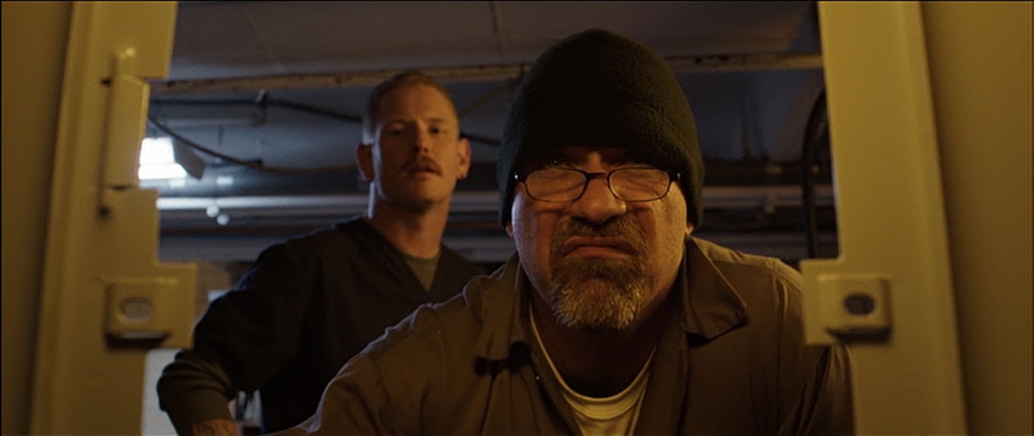 Still of Kevin Gage and Corey Taylor in Fear Clinic (2014)