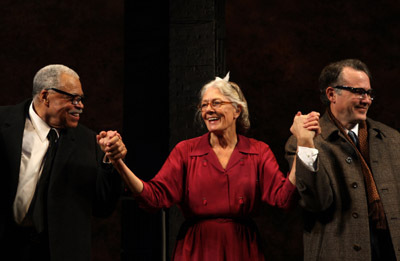 James Earl Jones, Vanessa Redgrave and Boyd Gaines