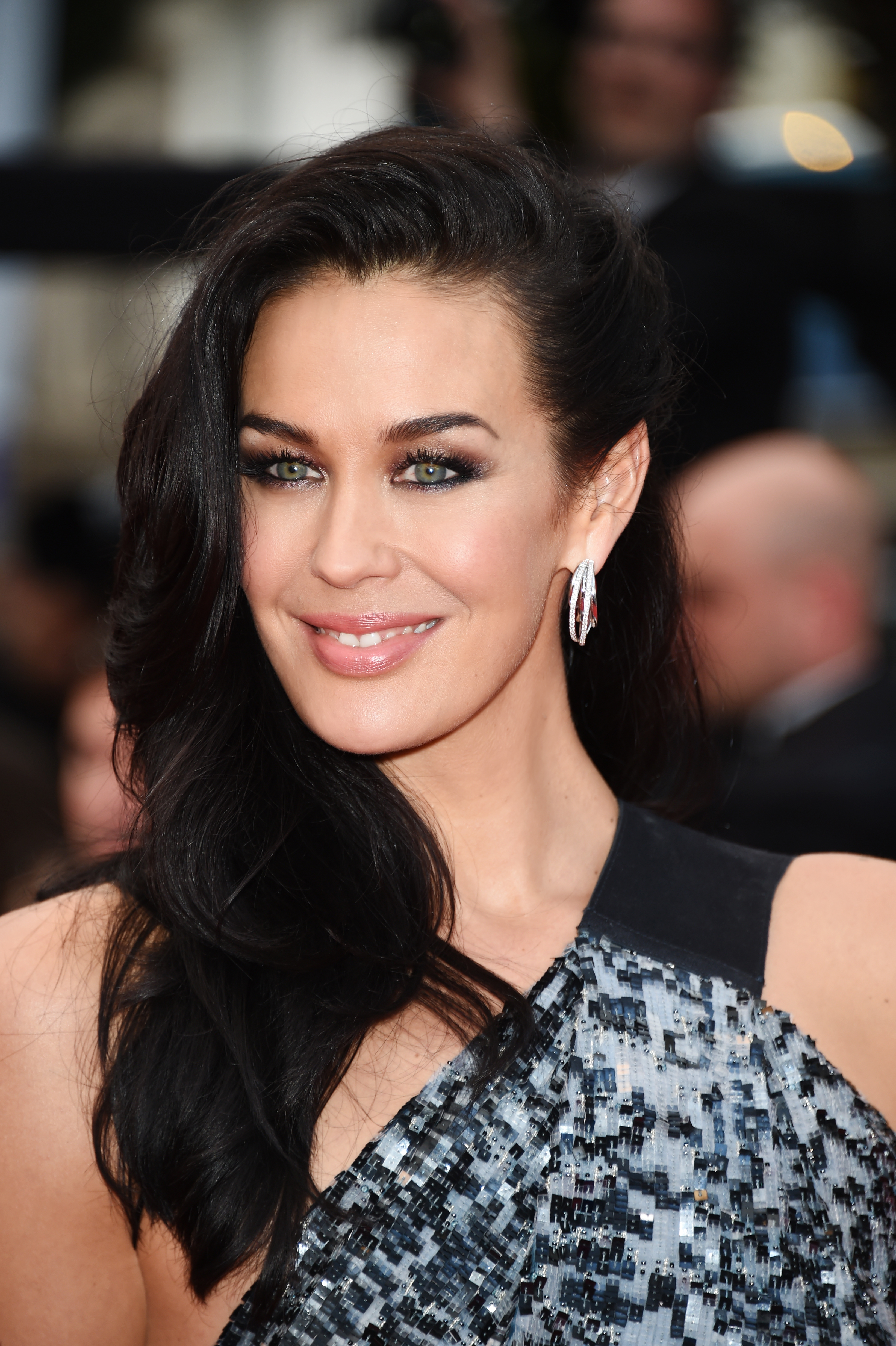 Megan Gale attends the Sicario Premiere during the 68th annual Cannes Film Festival on May 19, 2015 in Cannes, France