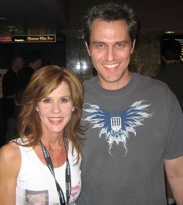Linda Blair and Richard Gale at the International Horror and Sci-Fi Film Festival, Phoenix.