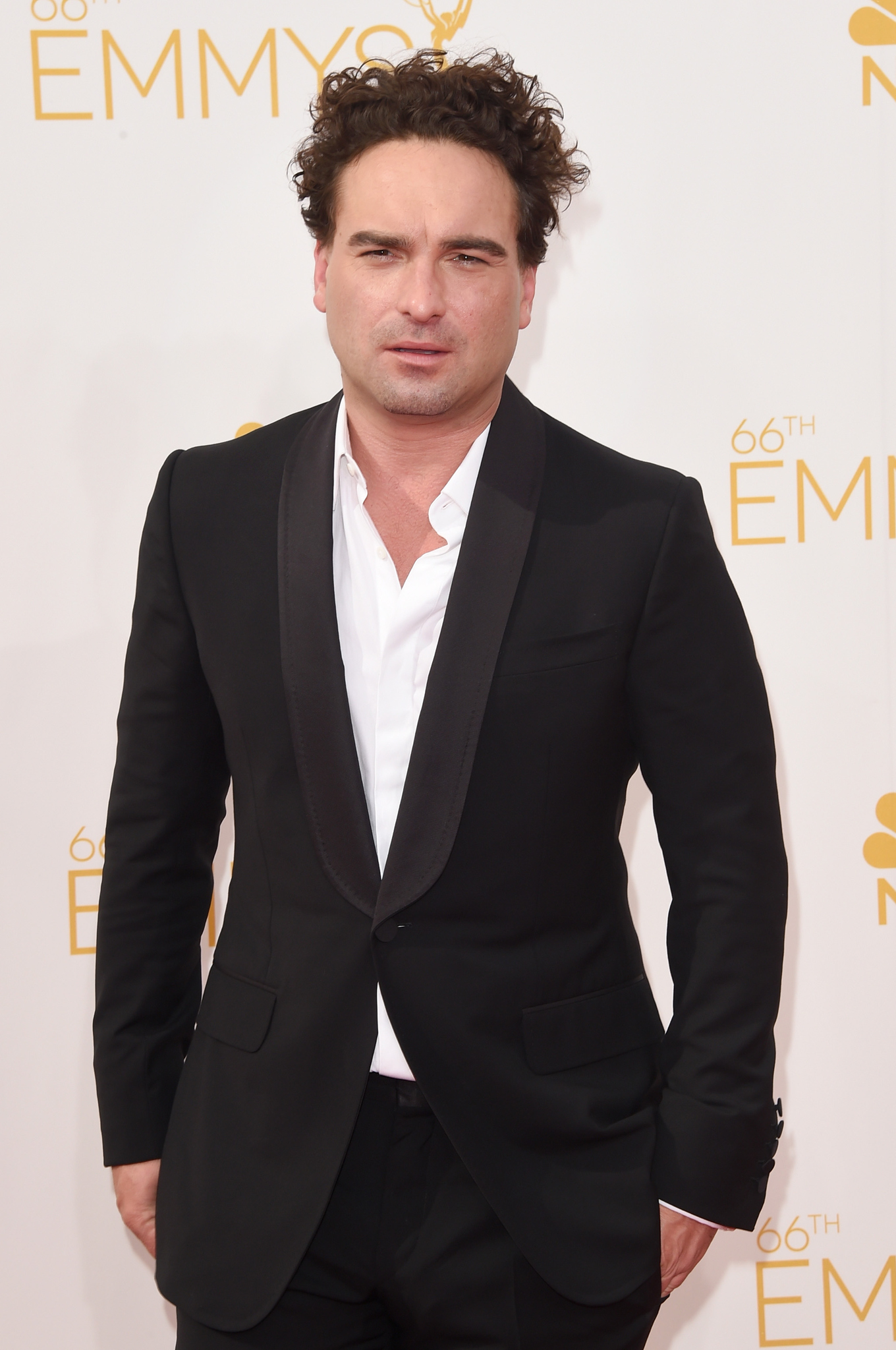 Johnny Galecki at event of The 66th Primetime Emmy Awards (2014)