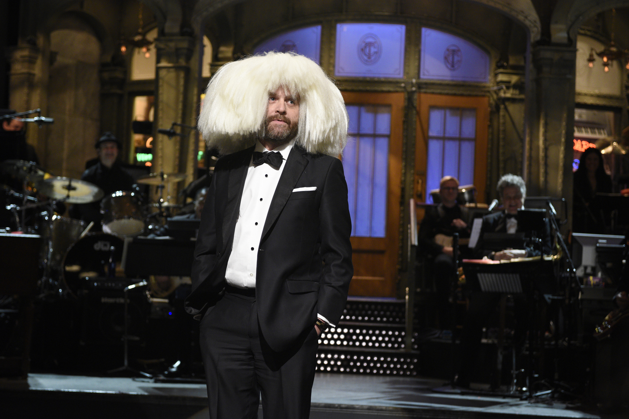 Zach Galifianakis at event of Saturday Night Live: 40th Anniversary Special (2015)