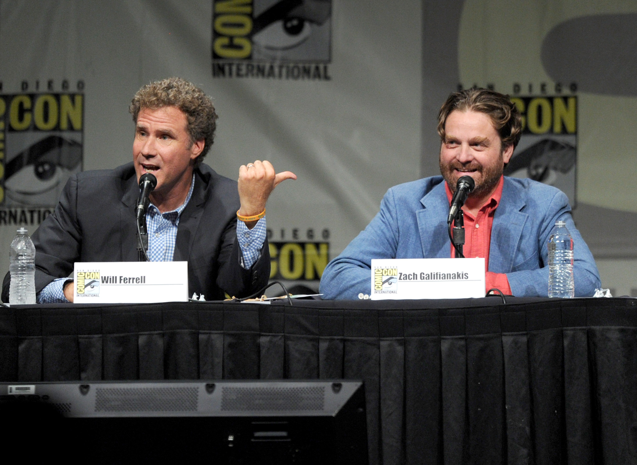 Will Ferrell and Zach Galifianakis at event of Balsuok uz mane (2012)