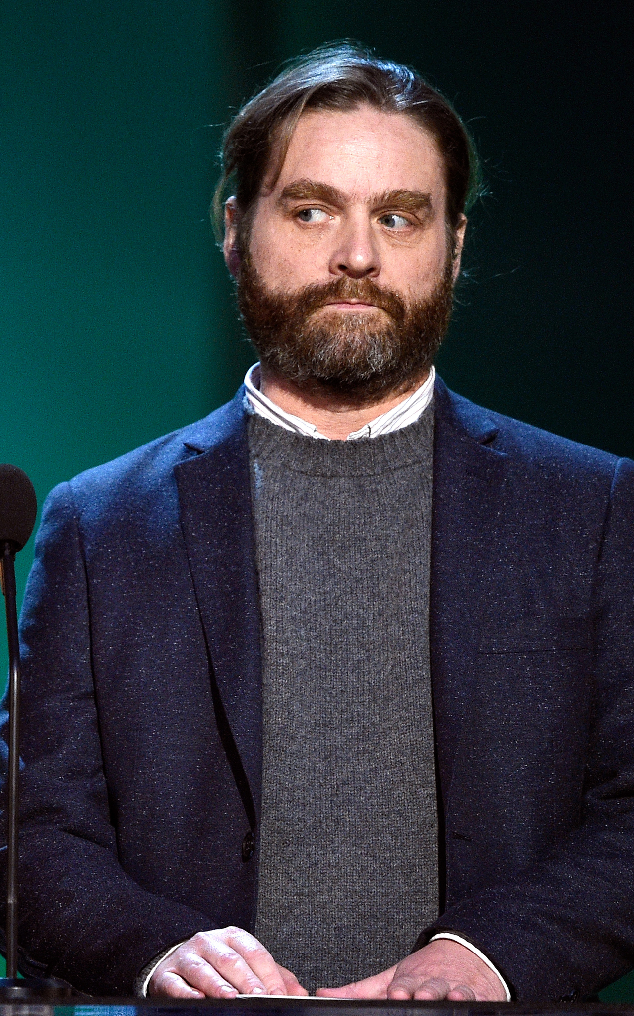 Zach Galifianakis at event of 30th Annual Film Independent Spirit Awards (2015)