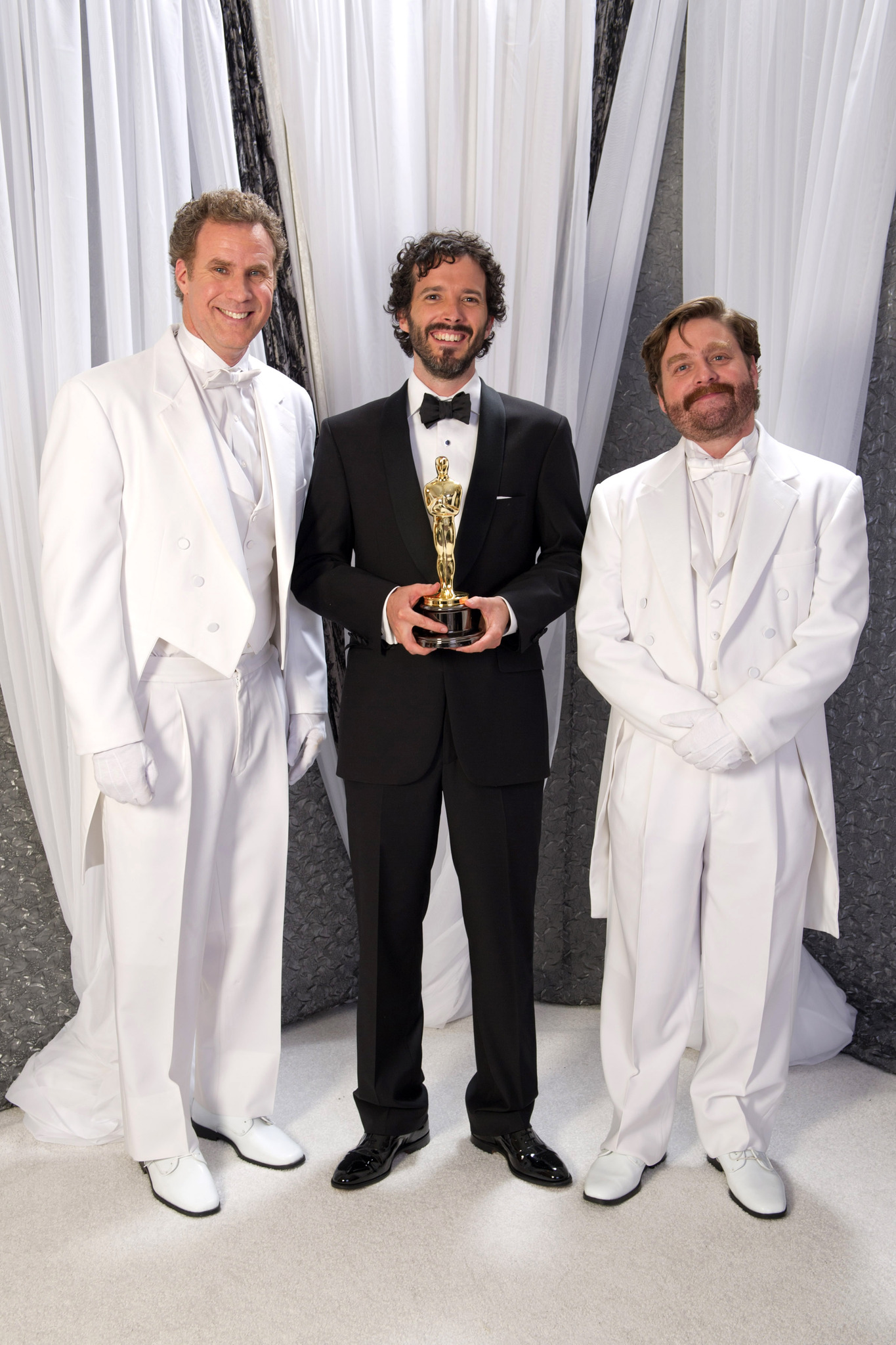 Will Ferrell, Zach Galifianakis and Bret McKenzie