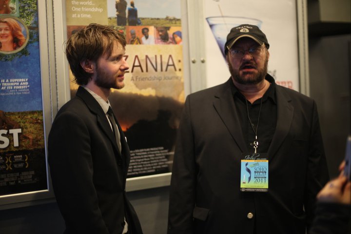 Ryan O'Callaghan and John Gallagher at Soho International Film Festival