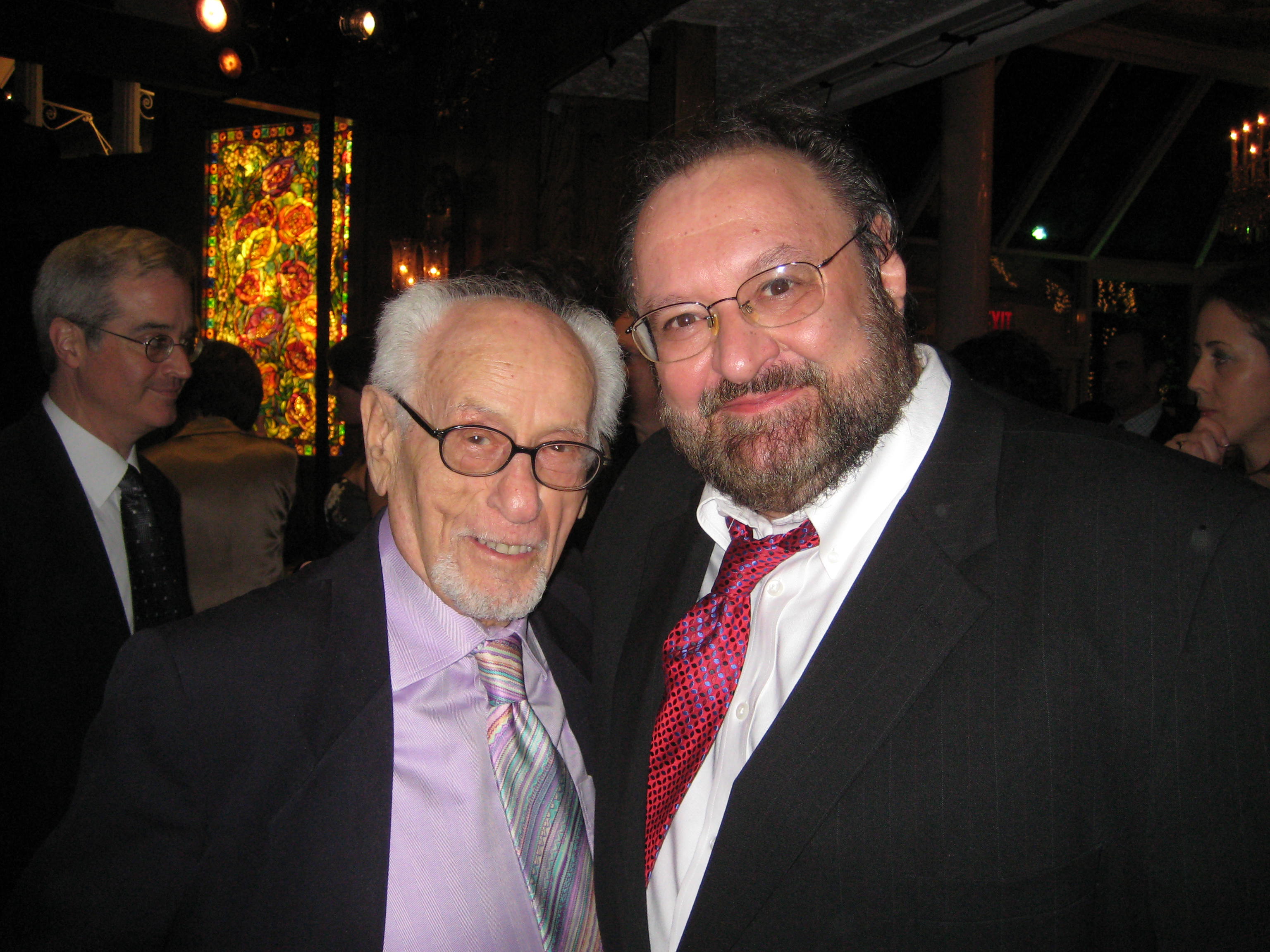 Eli Wallach and John Gallagher