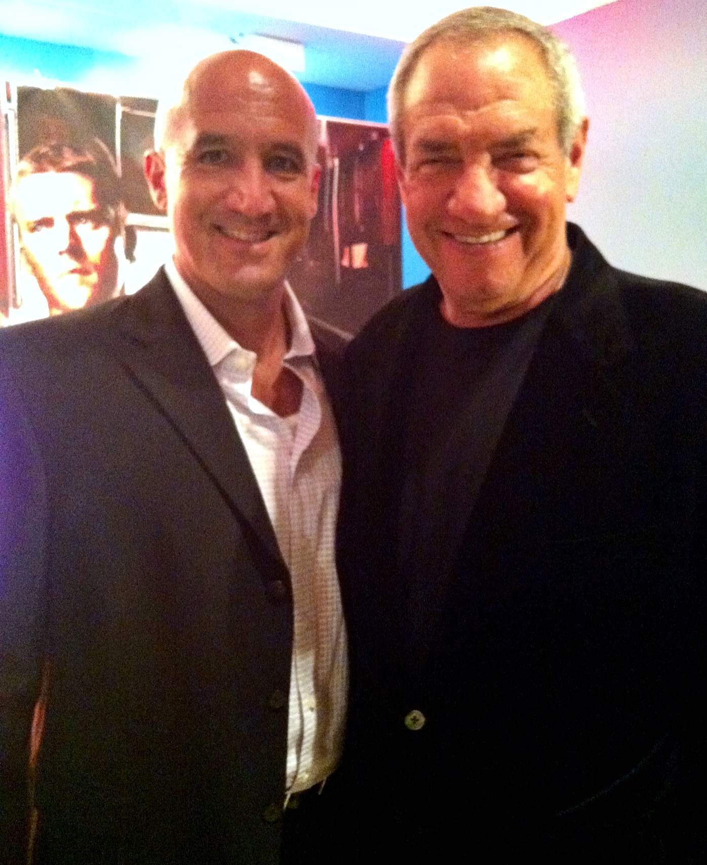 w/ Dick Wolf at the CHICAGO FIRE premiere