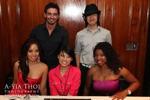 Billy Ray Gallion, Giovonnie Samuels, Gina Hiraizumi, Bee Vang, and Mary Ly at 3M Event
