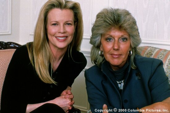 Kim Basinger with Kuki Gallman, the woman who she plays in the film