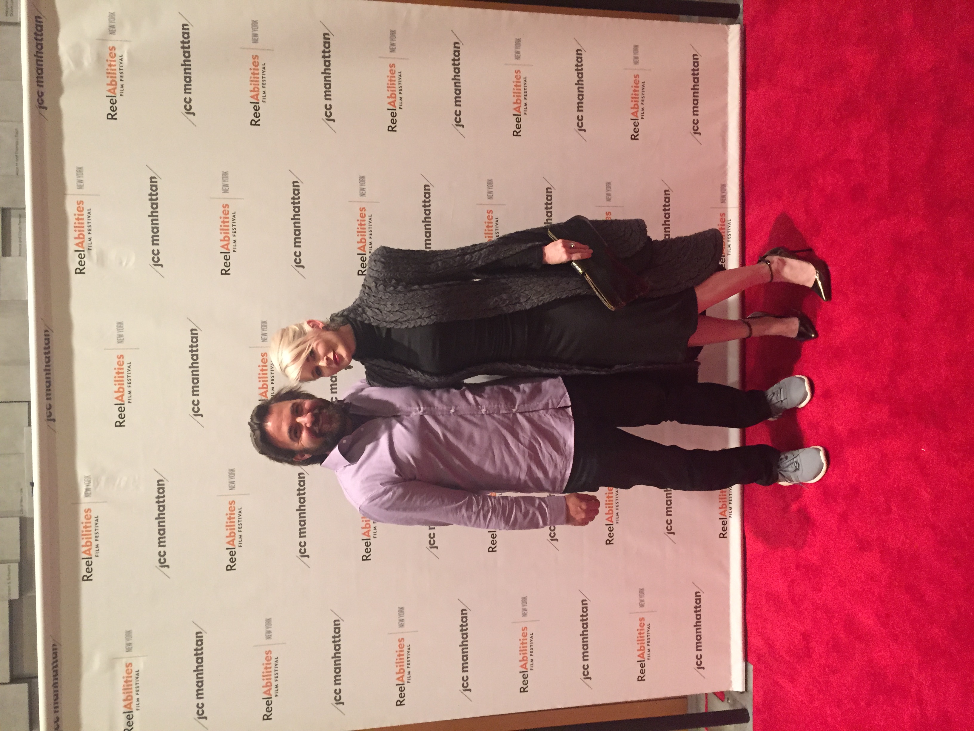 The Road Within Director Gren Wells and Producer Bradley Gallo attend the Reelabilities screening in NYC