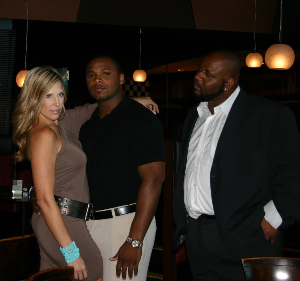 Dyanna Wilson (Jade), Eric Window (Eric), and Bubba Ganter (Gregg)on the set of 