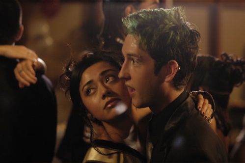 Still of Aimee Garcia and Chris Marquette in Graduation