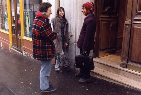 Charlotte Gainsbourg, Gael García Bernal and Michel Gondry in La science des rêves (2006)
