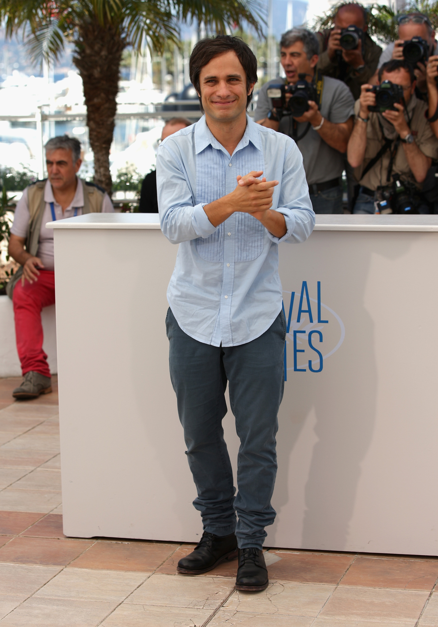 Gael García Bernal at event of El Ardor (2014)