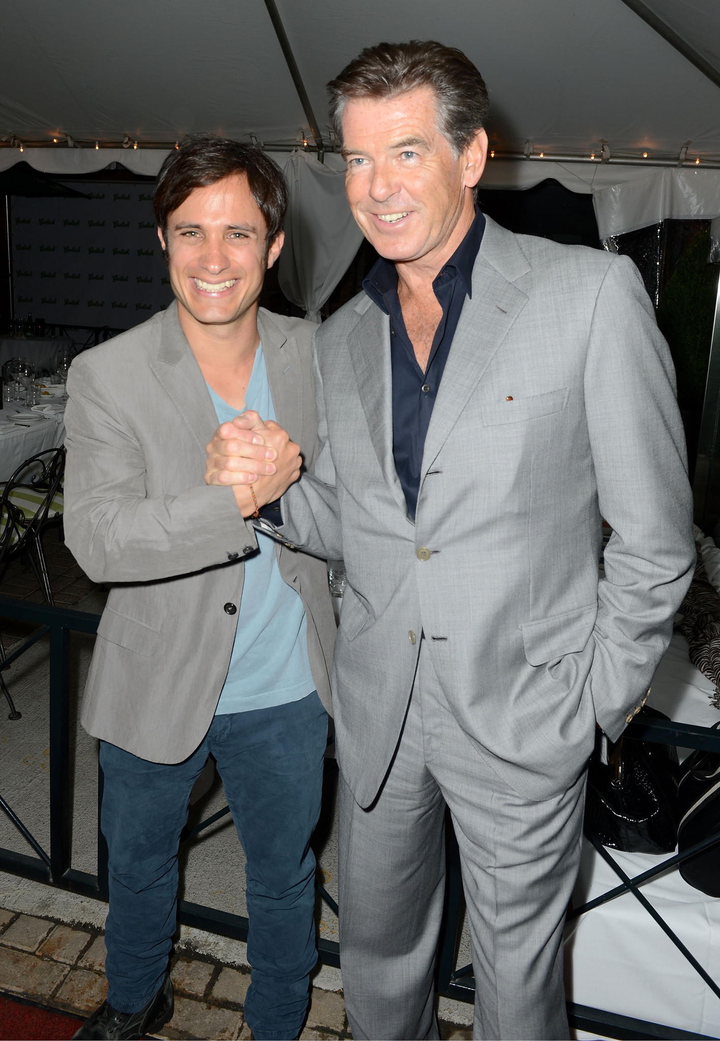 Pierce Brosnan and Gael García Bernal