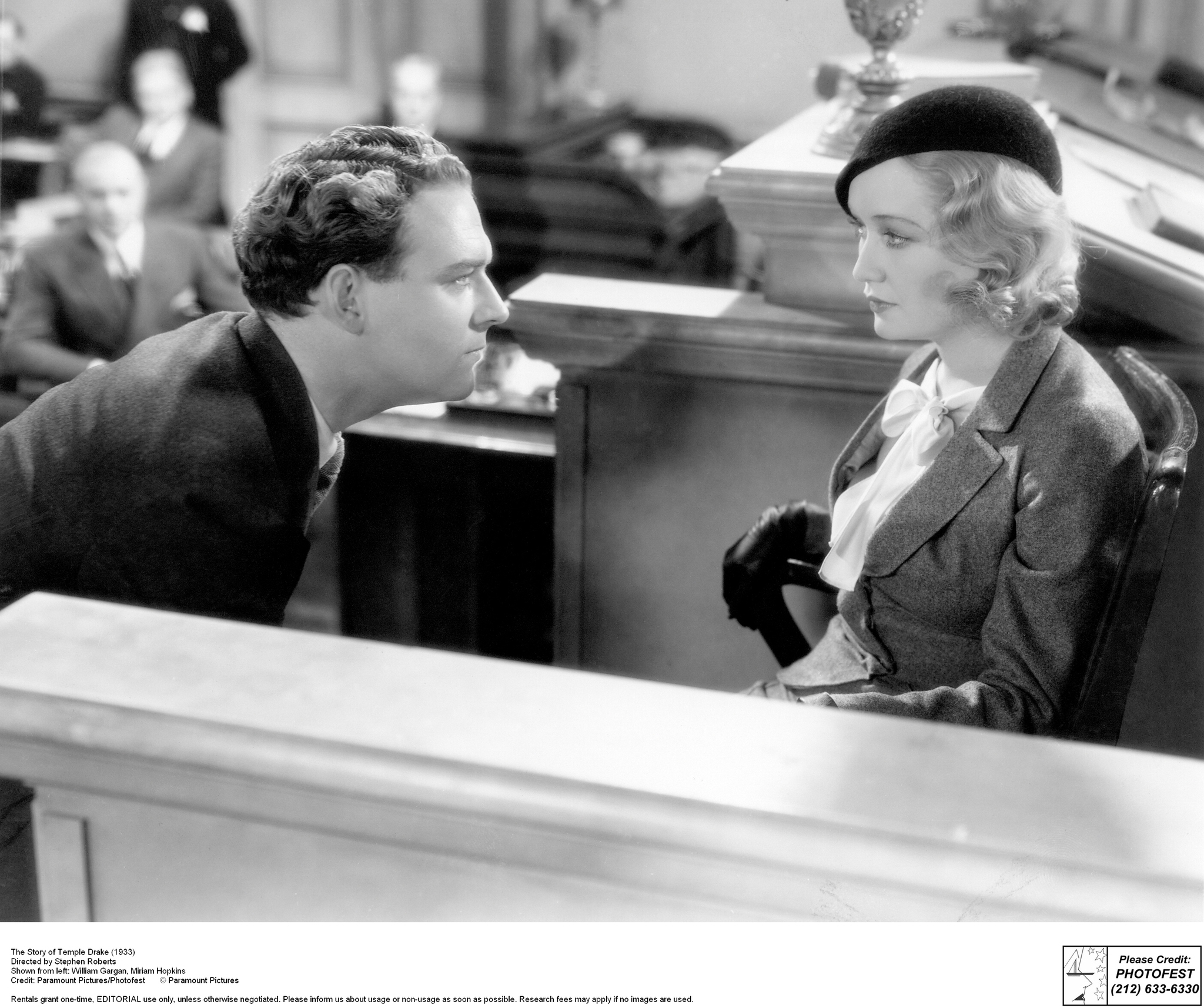 Still of William Gargan and Miriam Hopkins in The Story of Temple Drake (1933)
