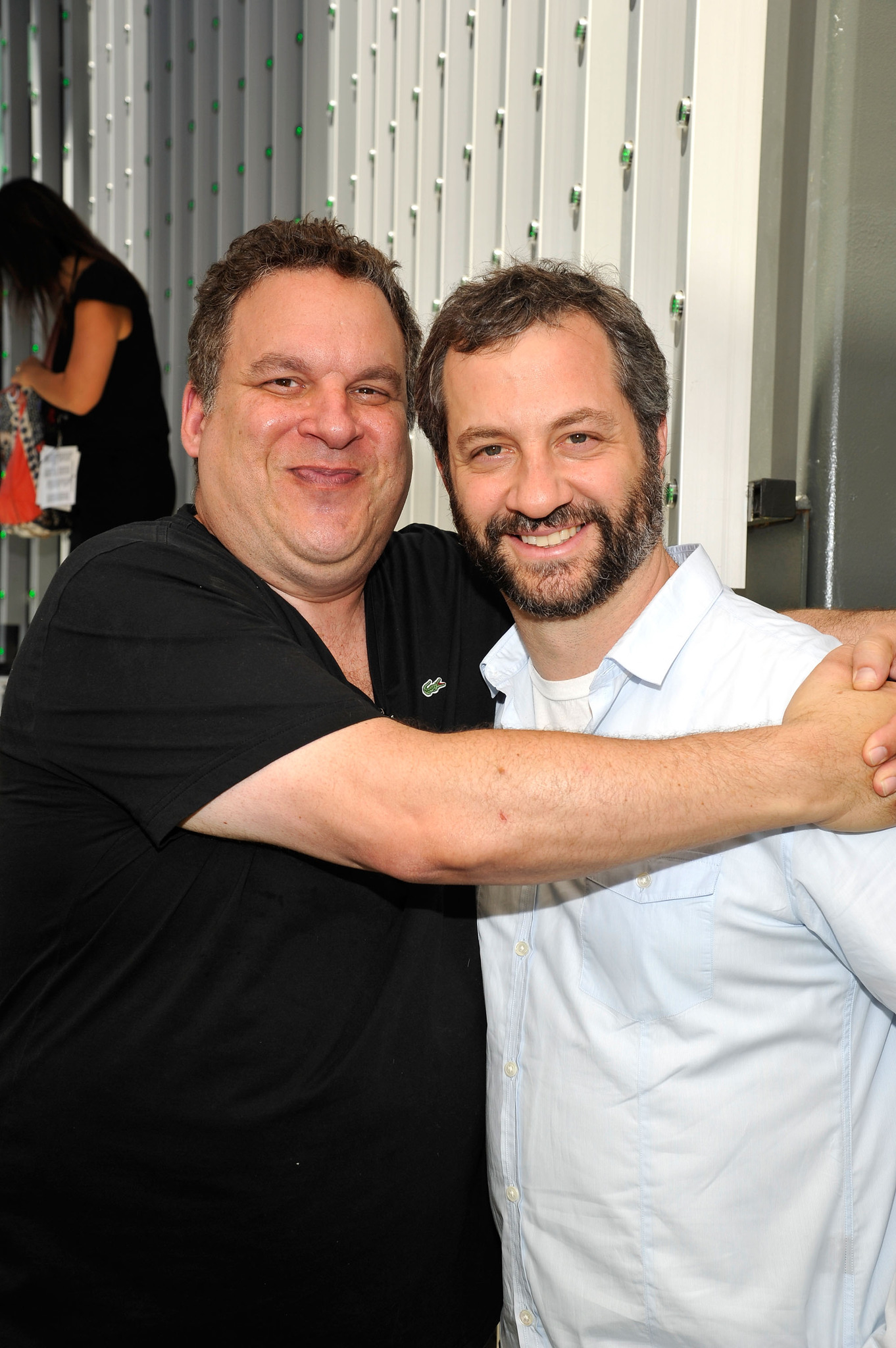 Judd Apatow and Jeff Garlin at event of Paranormanas (2012)
