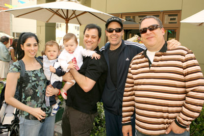 Adam Carolla, Jeff Garlin, Jimmy Kimmel and Sarah Silverman