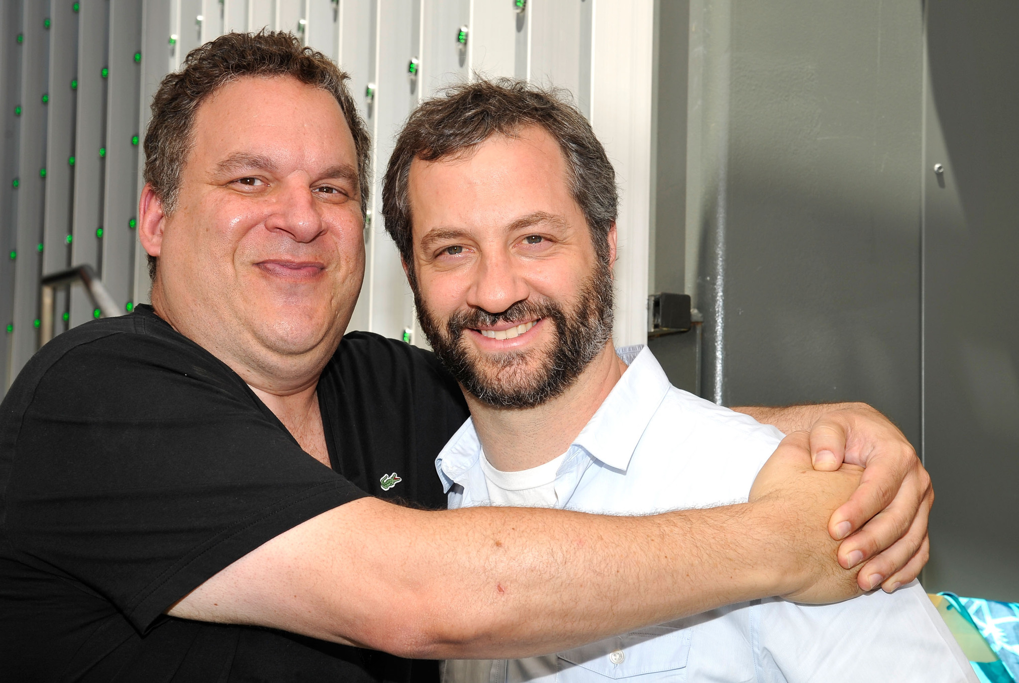 Judd Apatow and Jeff Garlin at event of Paranormanas (2012)