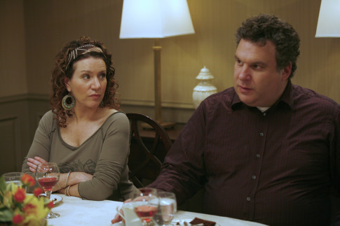 Still of Susie Essman and Jeff Garlin in Curb Your Enthusiasm (1999)