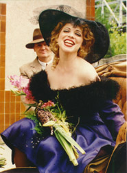 Kathleen Gati in a scene from Hungarian feature 