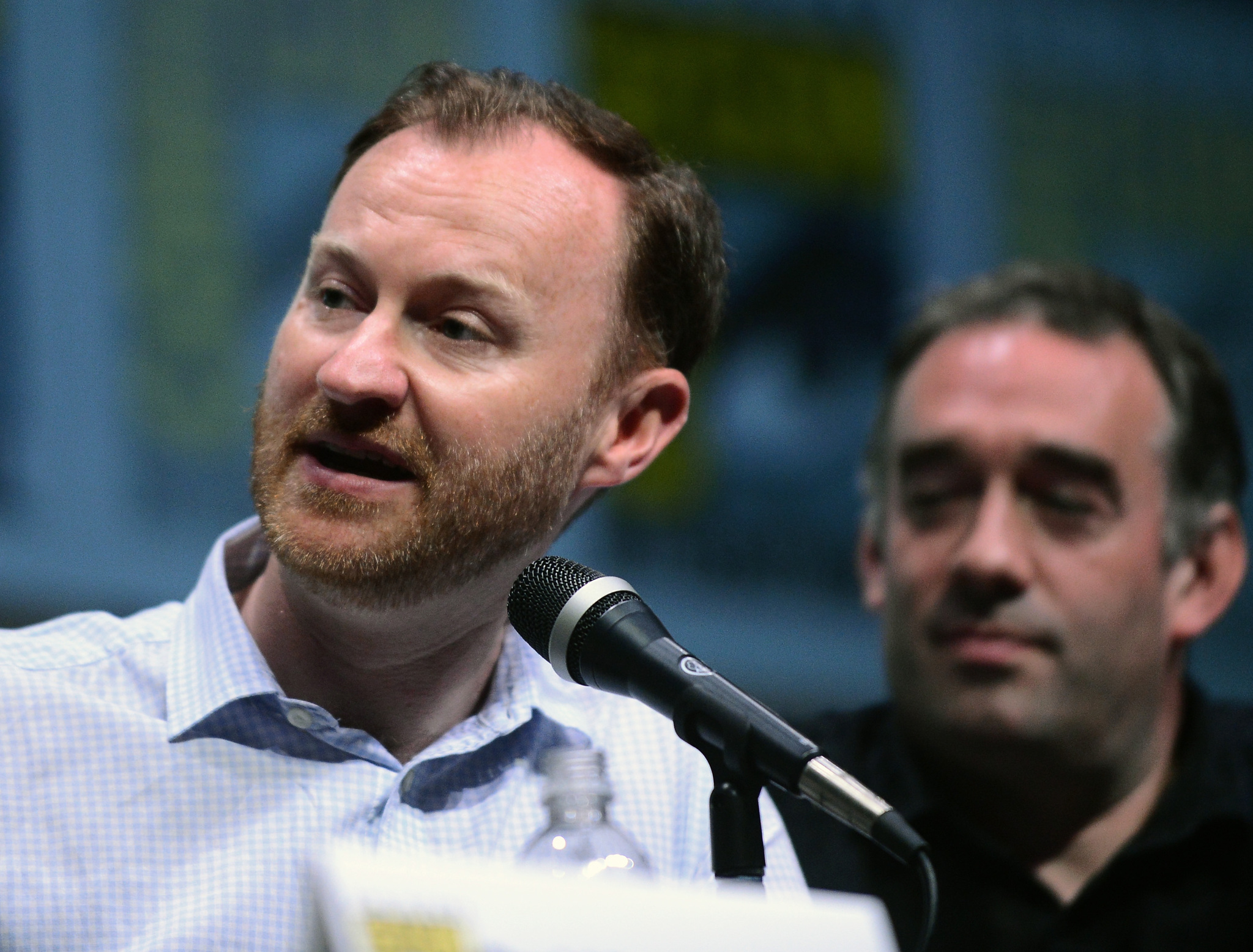 Mark Gatiss and Marcus Wilson at event of Doctor Who (2005)