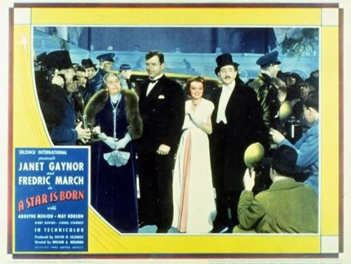 Andy Devine, Janet Gaynor, Adolphe Menjou and May Robson in A Star Is Born (1937)