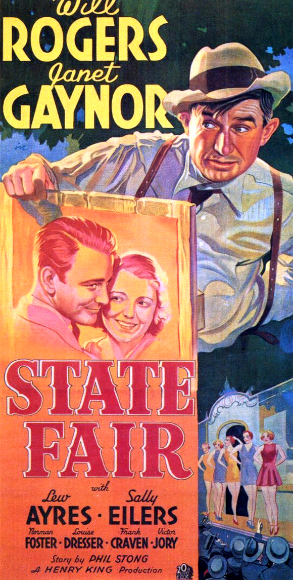 Lew Ayres, Janet Gaynor and Will Rogers in State Fair (1933)