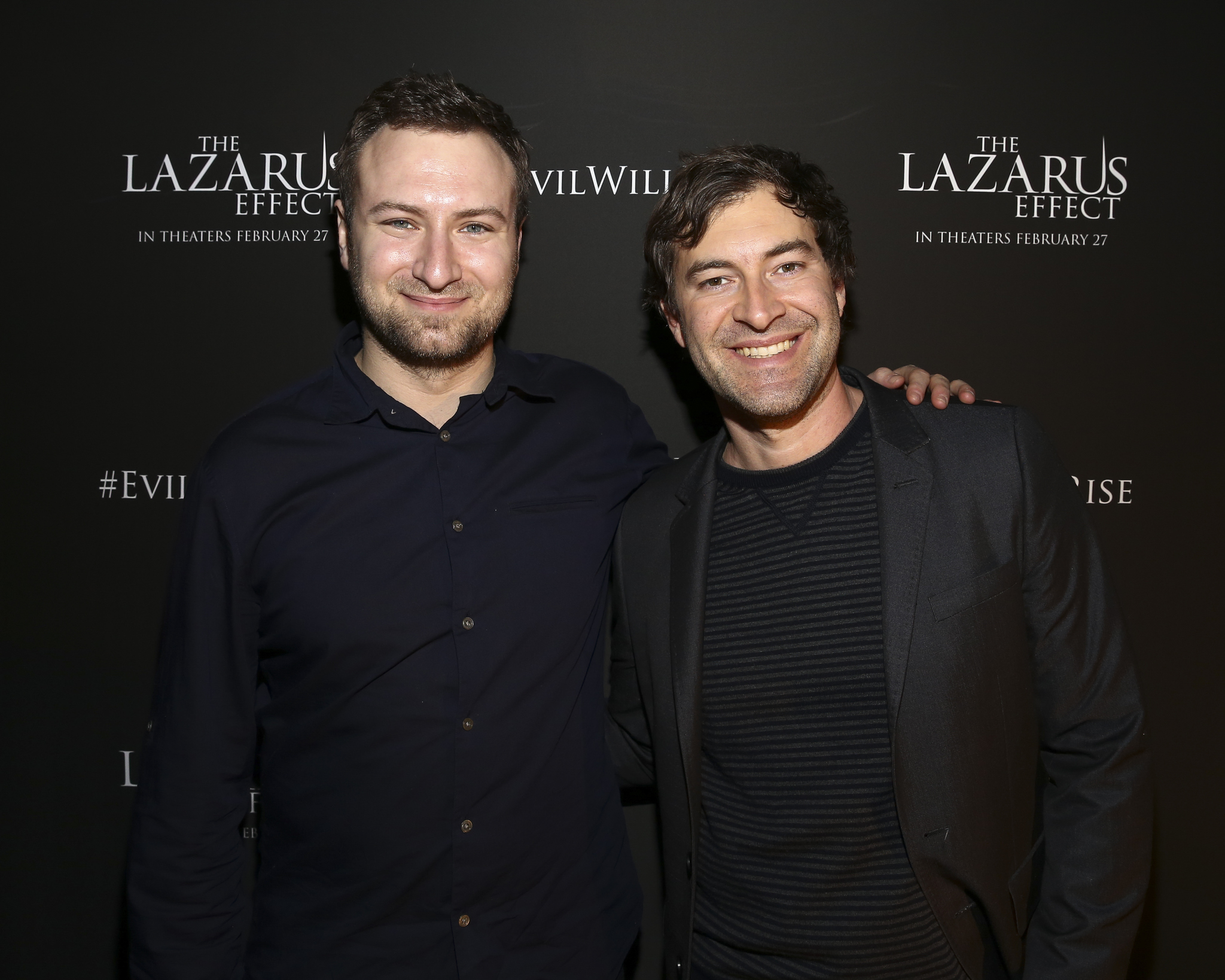 Mark Duplass and David Gelb at event of Lozoriaus efektas (2015)