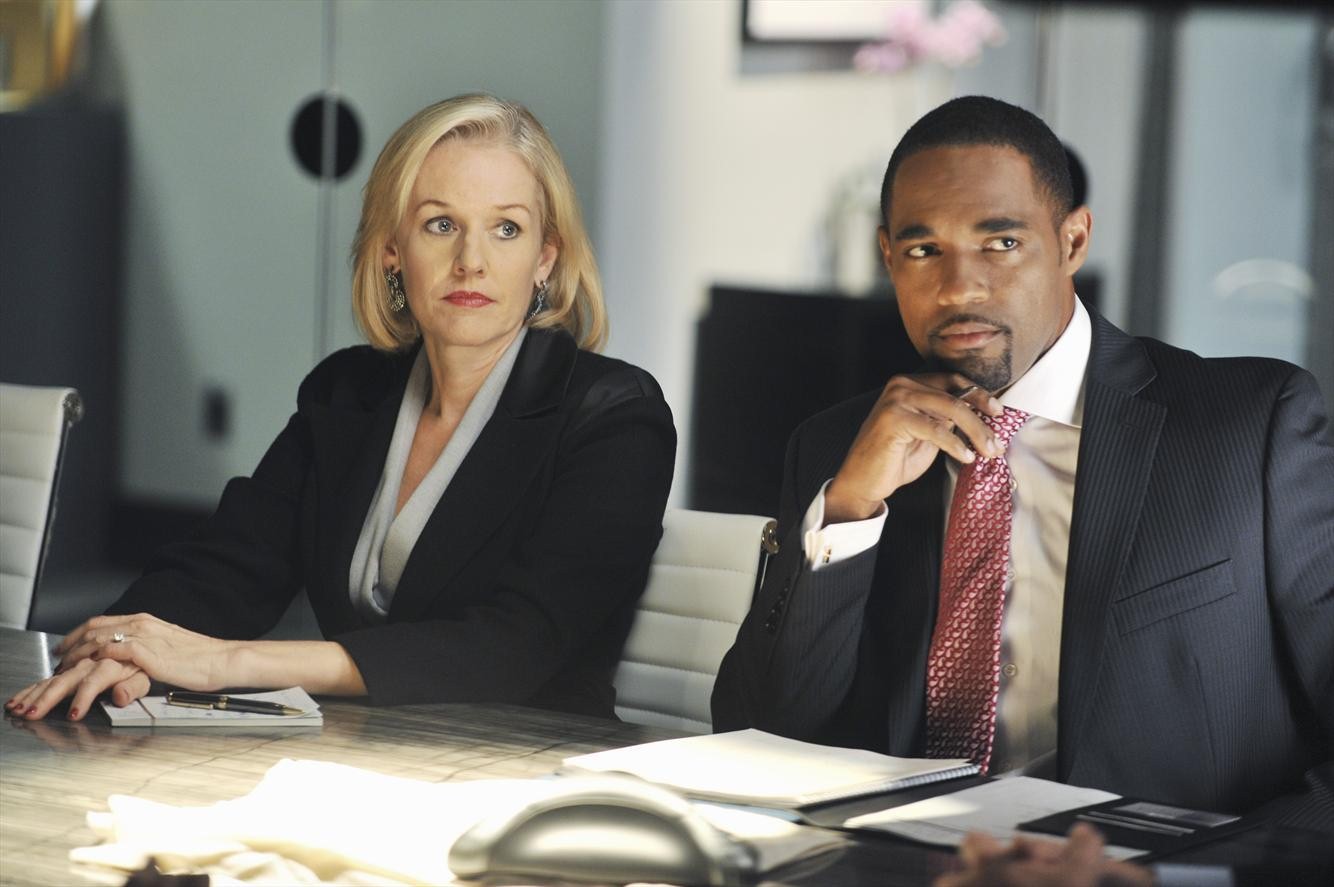 Still of Penelope Ann Miller and Jason George in Mistresses (2013)